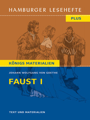 cover image of Faust I von Johann Wolfgang von Goethe (Textausgabe)
